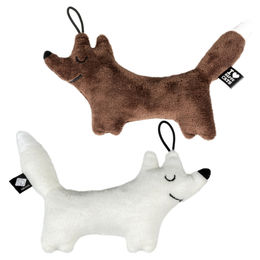 D&D I Love Happy Cats Raff Fuchs Tretkissen aus Plüsch 2er Set Bunt 16x12cm für Katzen – Bild 1 von 4