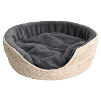 Produktbild von D&D Katzenbett Ella grau aus Naturmaterialien