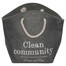 D&D Katzenhöhle Pet Cave Laundry Bag aus Polyester in Grau mit Kissen 27x24x38cm – Bild 1 von 8