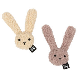 Produktbild von D&D Katzenspielzeug I Love Happy Cats Clover Plüschball Beige