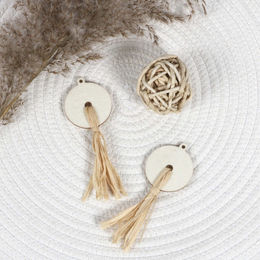 D&D Katzenspielzeug I Love Happy Cats Mira Wollring aus Naturwolle Weiß 14x5 cm – Bild 1 von 2