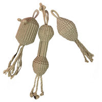 Produktbild von D&D Katzenspielzeug I Love Happy Cats Pahvi Maus aus Pappe beige
