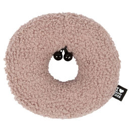 D&D Katzenspielzeug Maple rosa Plüsch-Trappelkissen mit Glöckchen und Catnip 13,5x13,5 cm – Bild 1 von 5