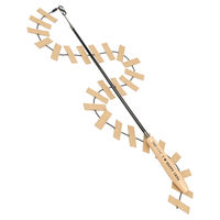 Produktbild von D&D Spielangel Cooper für Katzen schwarz/beige