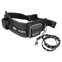 Produktbild von D&D Sports Active Walker Joggingleine für Hunde Schwarz 110cm aus Polyester - 110 cm