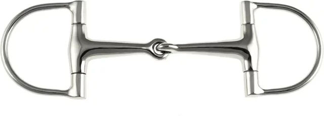 Produktbild von D-Ring Gebiss Umbria Equitazione aus Edelstahl in Silber