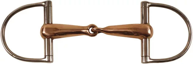 Produktbild von D-Ring Gebiss Umbria Equitazione Braun Gold