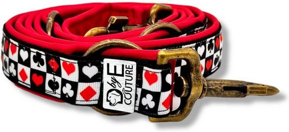 Produktbild von D by E Couture Führleine Pokerface I, gepolstert, 3-fach verstellbar