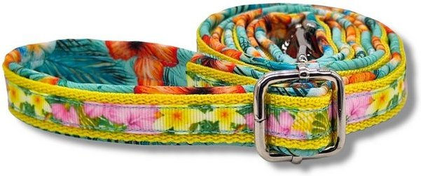 Produktbild von D by E Couture Führleine Summer Love I stufenlos verstellbar 20mm breit Handmade