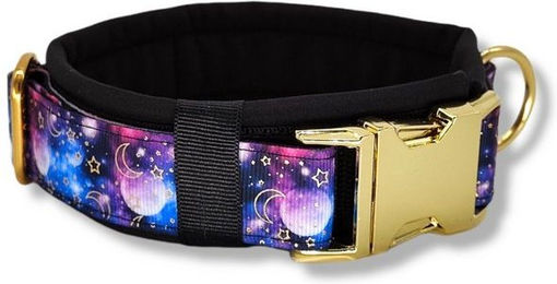 Produktbild von D by E Couture Hunde-Halsband Infinity III, gepolstert, verstellbar, 40mm breit