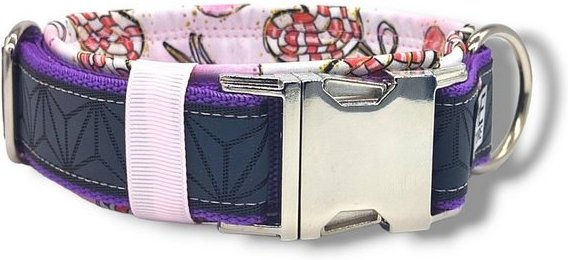 Produktbild von D by E Couture Hunde-Halsband Lollipop I reflektierend gepolstert verstellbar 40mm