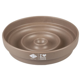 Produktbild von D&D Antischlingnapf Slowfeeder I Love Happy Cats Sue Tropfen braun - 0,75 l