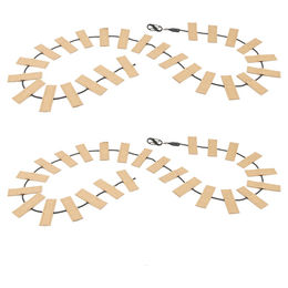 Produktbild von D&D Ersatzbeute für Spielangel Cooper schwarz/beige - 2 Stück