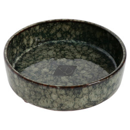 Produktbild von D&D Futternapf Katzen Jasper grün-marmoriert - 200 ml