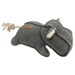 Produktbild von D&D Home Corduroy Emmy Hundespielzeug Nilpferd - 30 cm