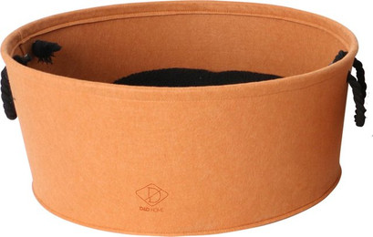 Produktbild von D&D HOME Designkorb Filz für Katzen orange - M
