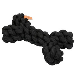 Produktbild von D&D Home Hundespielzeug Rope Toy S 19 cm Schwarz - 19 cm