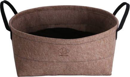 Produktbild von D&D Home Monique Korb aus Filz braun