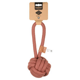 Produktbild von D&D Hundespielzeug Harper Ball mit Schlaufe rosa Größe L