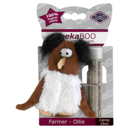 Produktbild von D&D Katzenspielzeug Farmer Ollie mit Katzenminze - 25 ml