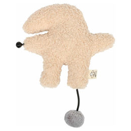 Produktbild von D&D Katzenspielzeug I Love Happy Cats Tretkissen mit Raschelfolie Bix beige