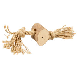 Produktbild von D&D Kaustange aus Kaffeeholz mit Juteseil, Größe S