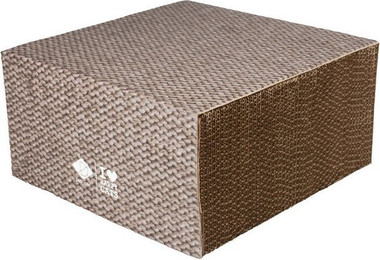 Produktbild von D&D Kratzsäule Kratzwürfel I Love Happy Cats beige