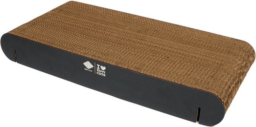 Produktbild von D&D Tierbett Wandregal Pappe I Love Happy Cats David braun/schwarz