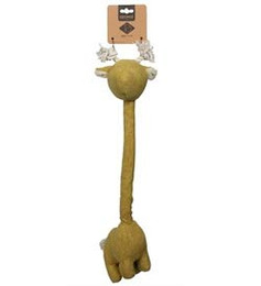 Produktbild von D&D Tierkuscheltier Hundespielzeug George aus Chenillestoff gelb