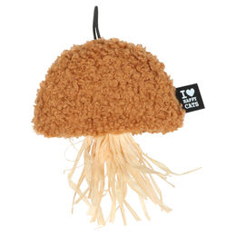 Produktbild von D&D Tierkuscheltier Katzenspielzeug I Love Happy Cats Qualle June braun