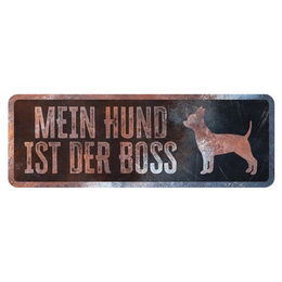 Produktbild von D&D Warnschild Chihuahua rostig