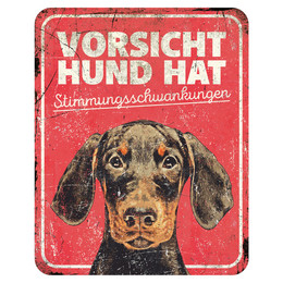 Produktbild von D&D Warnschild Dobermann