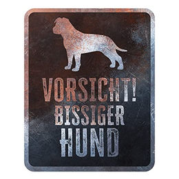 Produktbild von D&D Warnschild Square Stafford rostig