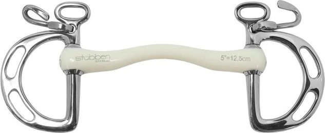 Produktbild von D-Ring Gebiss Stübben Goyo Aga Fine Line Flex