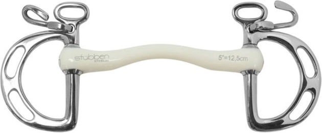 Produktbild von D-Ring Gebiss Stübben Goyo Aga Fine Line Flex