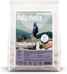 Produktbild von daily choice Truthahn mit Kartoffeln und Erbsen Grainfree - 4 x 1,5 kg