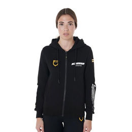 Damen Full-Zip Fleece Sweatshirt mit Kapuze Equestro Scuderia – Bild 1 von 7