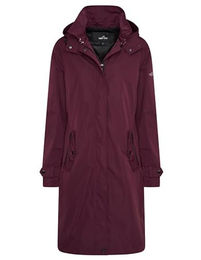 Produktbild von Damen lange wasserdichte Reitjacke mit Kapuze Euro-Star Chiara