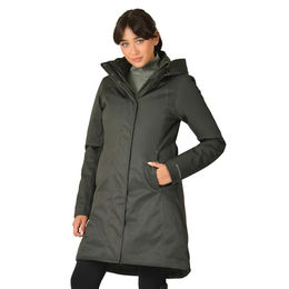 Damen lange wasserfeste Reitjacke Weatherbeeta – Bild 1 von 5