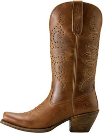 Produktbild von Damen Leder Stiefel Western Ariat Madison Square Toe