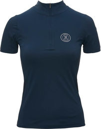 Produktbild von Damen Reit-Polo mit halbem Reißverschluss Yagya