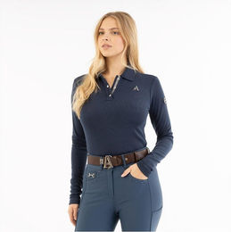 Produktbild von Damen Reitpoloshirt mit langen Ärmeln ANKY ATC252201