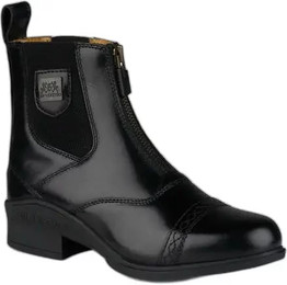 Produktbild von Damen-Reitstiefeletten aus Leder mit Reißverschluss B Vertigo Jodhpur Saturn