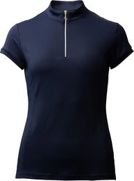 Produktbild von Damen Trainings-T-Shirt mit Reißverschluss Horze Mina