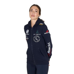 Produktbild von Damen Zip-Hoodie mit Multilogo Equestro