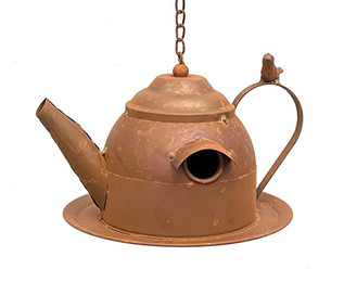 Produktbild von DanDiBo Vogelhaus zum Aufhängen Edelrost Gießkanne