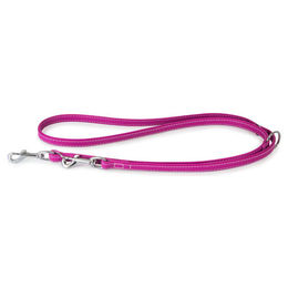 Produktbild von Das Lederband Hunde Führleine Barcelona Rose-Violet, Maße: 200 cm / 18 mm