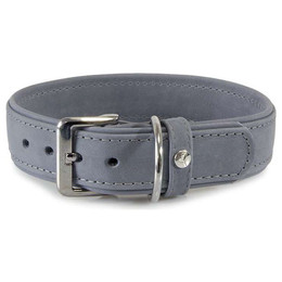 Produktbild von Das Lederband Hundehalsband Boston Granite, Länge: 60 cm