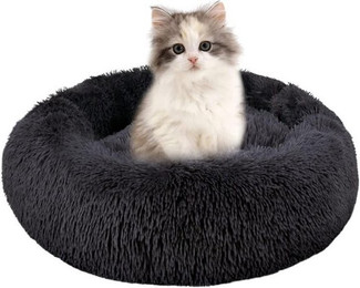 Produktbild von Daskoo Flauschiges Donut Katzen- und Hundebett waschbar