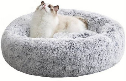 Produktbild von Daskoo Tierbett Katzenbett Donut Kissen waschbar